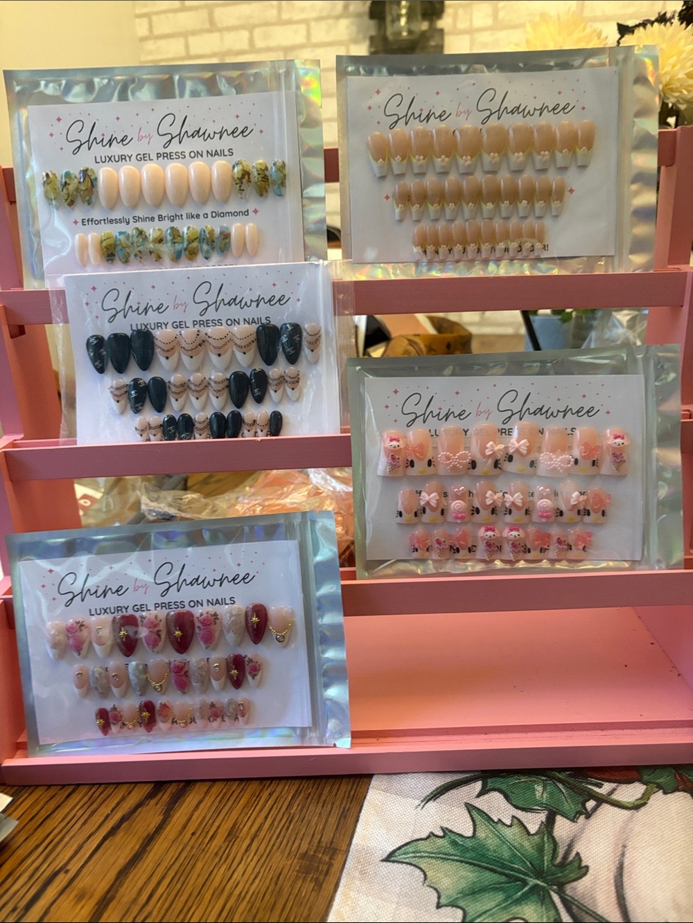 🤑$18 CLEARANCE CUSTOM 30pack Luxury Gel Press-On Nails Sets choose your color ⬇️